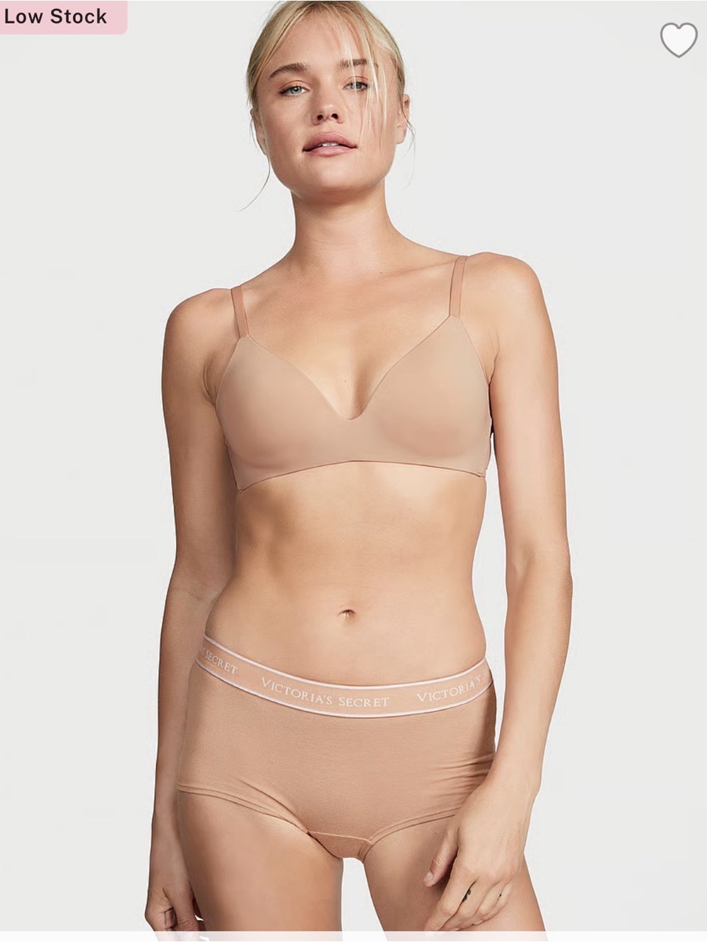 Victoria’s Secret The T Shirt Lightly Lined Wireless Bra in Praline